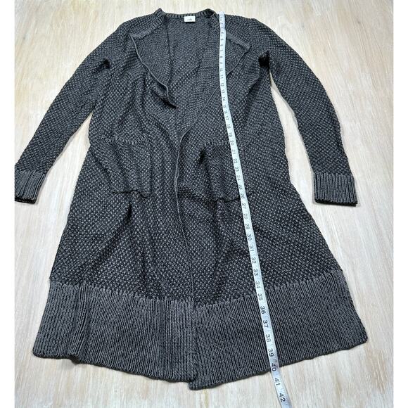 Cabi Gray Lara Longline Knit Duster Cardigan Sweater Small Cozy Style #3166 - Picture 8 of 14